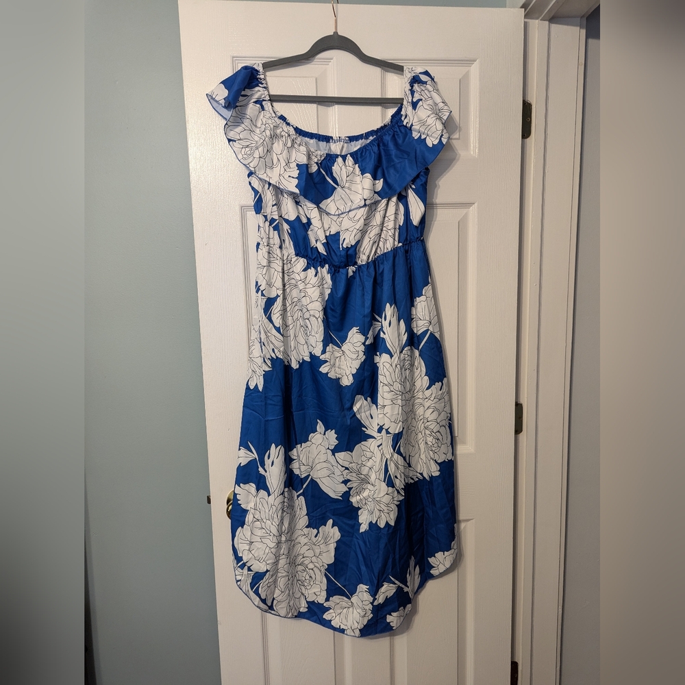 Shein off the shoulder dress